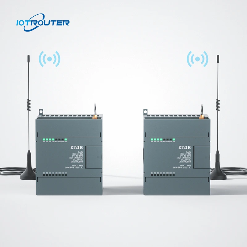 LoRa RTU RS485 Interface 433MHz Gateway With Relay Input And Output Modem Wireless & RF Modules Product Support MQTT