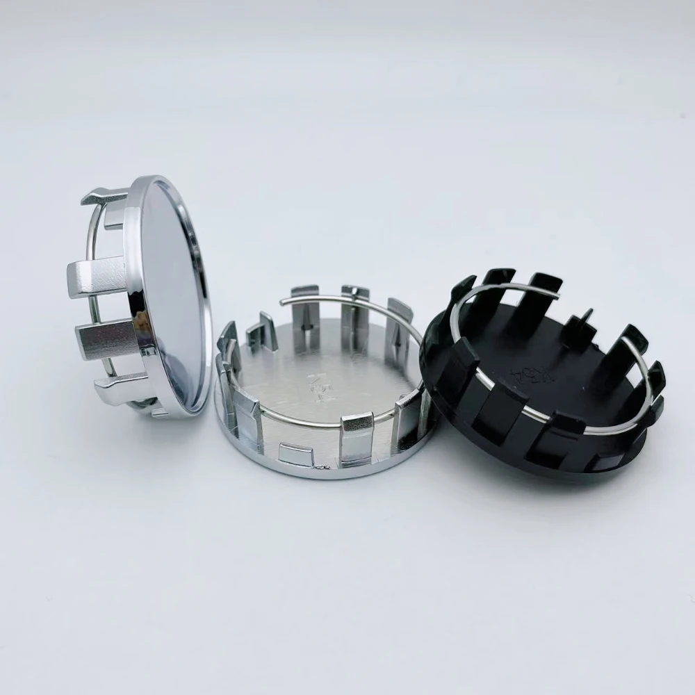 4 قطعة 54 مللي متر 50 مللي متر فارغة لا شعار سيارة عجلة مركز قبعات محور عجلات مركز غطاء غبار حافة Hubcaps استبدال اكسسوارات السيارات التصميم