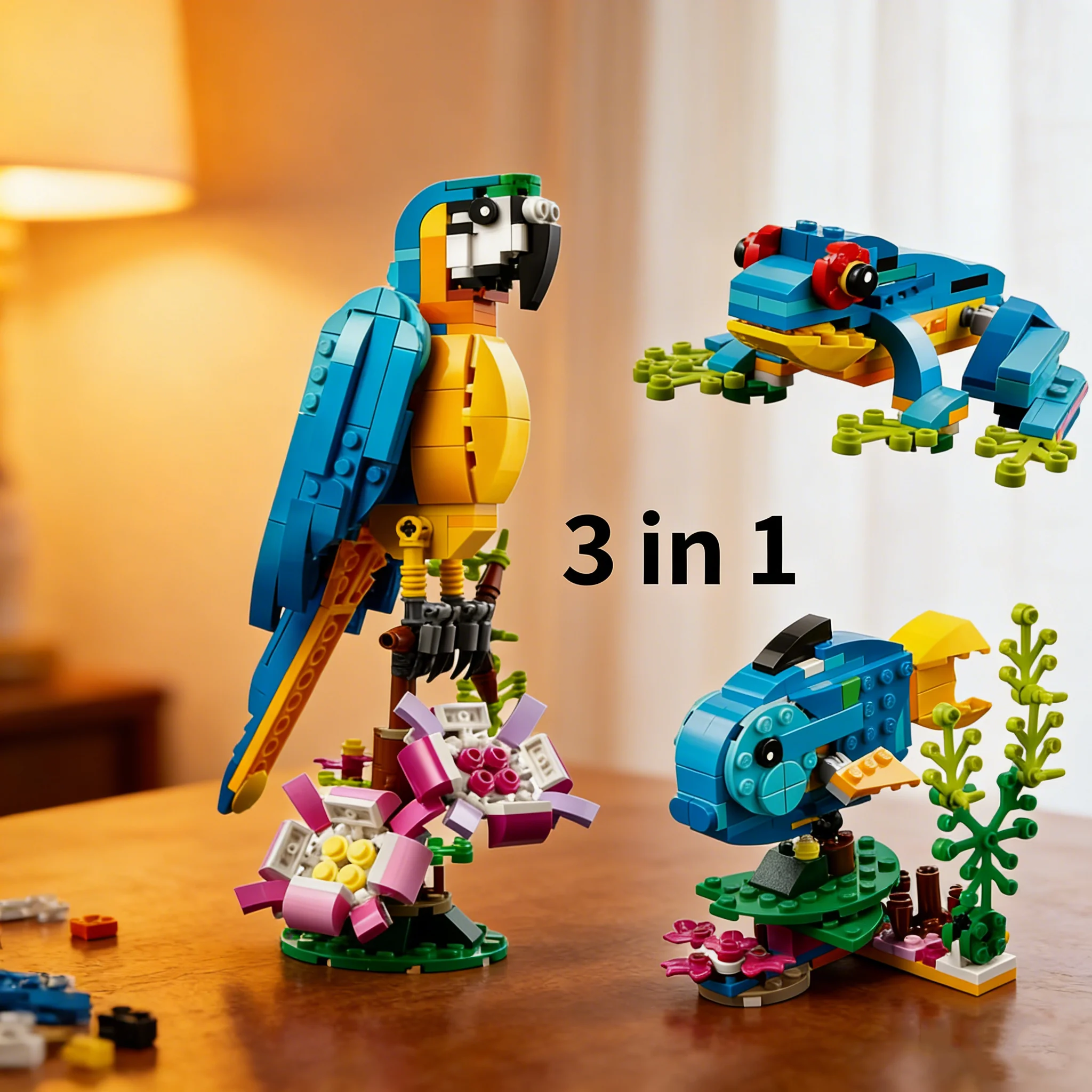 3 In 1 Parrot Build…