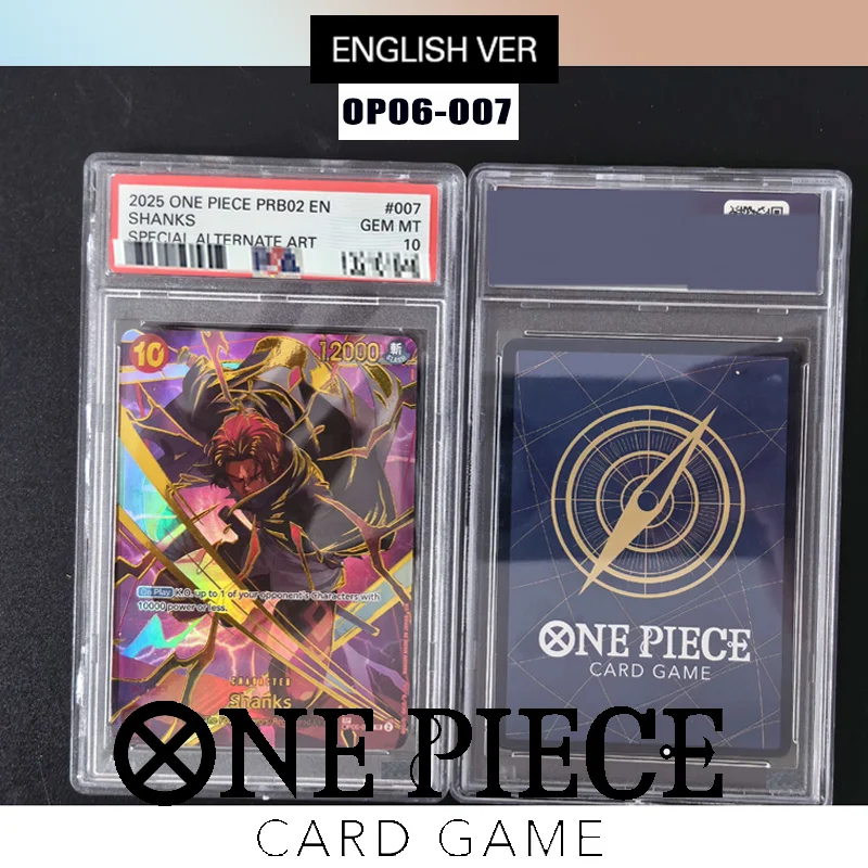 

Diy English Rating Card 2025 ONE PIECE PRB02-PREMIUM BOOSTER -ONE PIECE CARD THE BEST- VOL.2 #007 SHANKS SPECIAL ALTERNATE ART