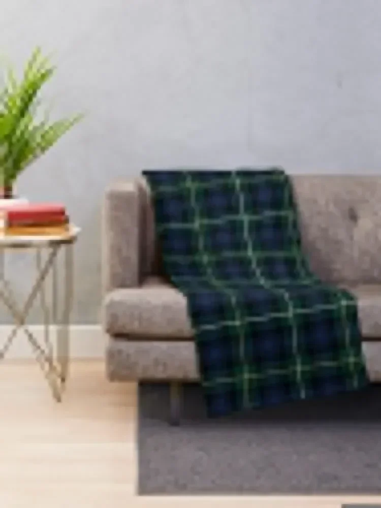 Clan Campbell Tartan Throw Blanket wednesday Warm Bed covers Blankets