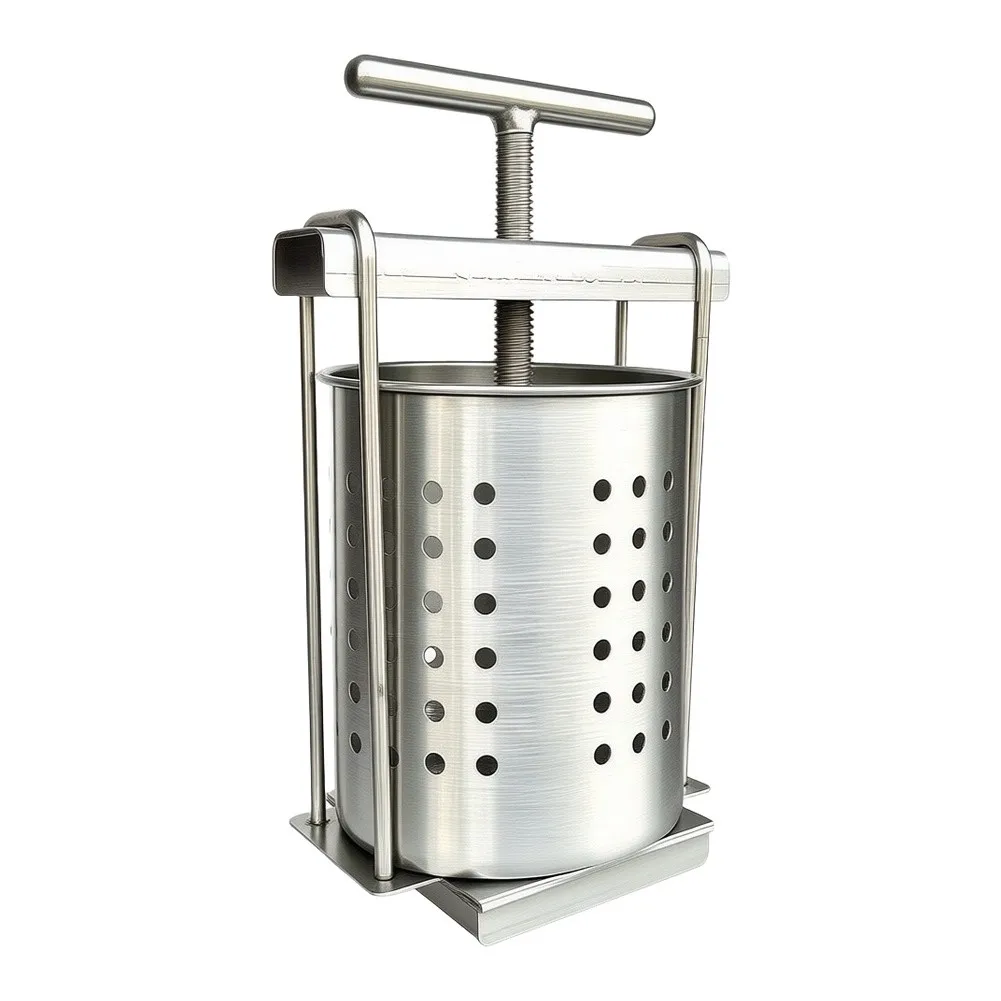 Hand Operated Stainless Steel Juicer for Honey Processing Dumpling Fillings and Salad Prep 1.5L 2.5L Volume Options