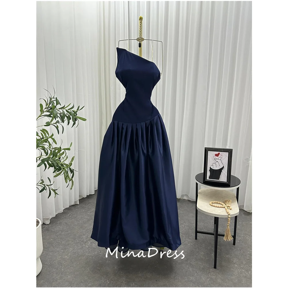 

Mina Customized Off-shoulder, Backless, Sleeveless, Pleated Ball Gown Luxury Dress Elegant Party Special Occasion