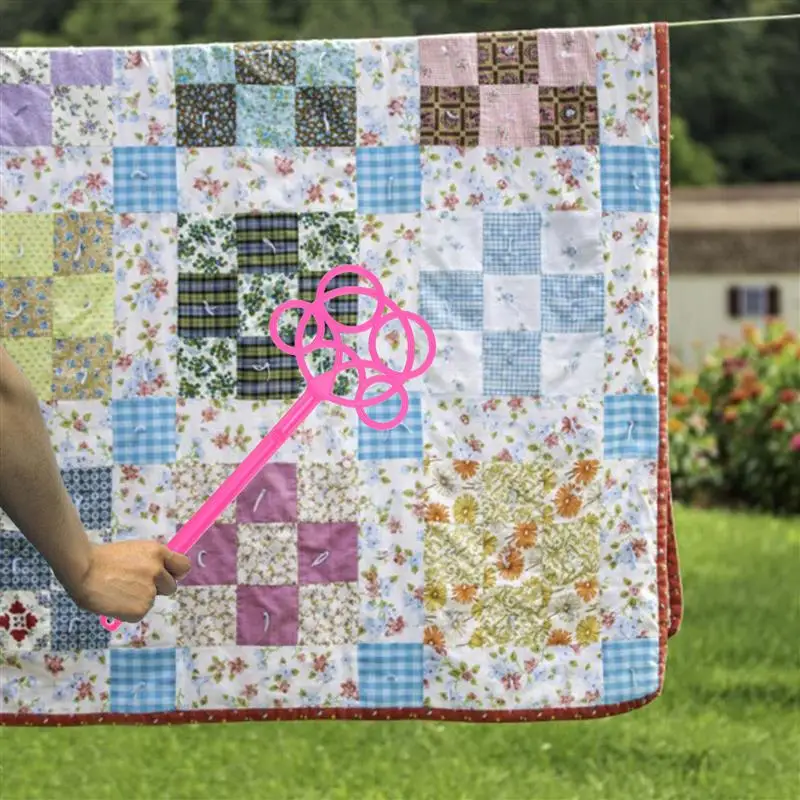 2 Chiếc Tay Cầm Dài Nhựa Cotton Chần Gòn Hút Bụi Nhà Phòng Sấy Loại Bỏ Bụi Bắn Vệ Sinh Đánh Công Cụ (Ngẫu Nhiên màu Sắc)