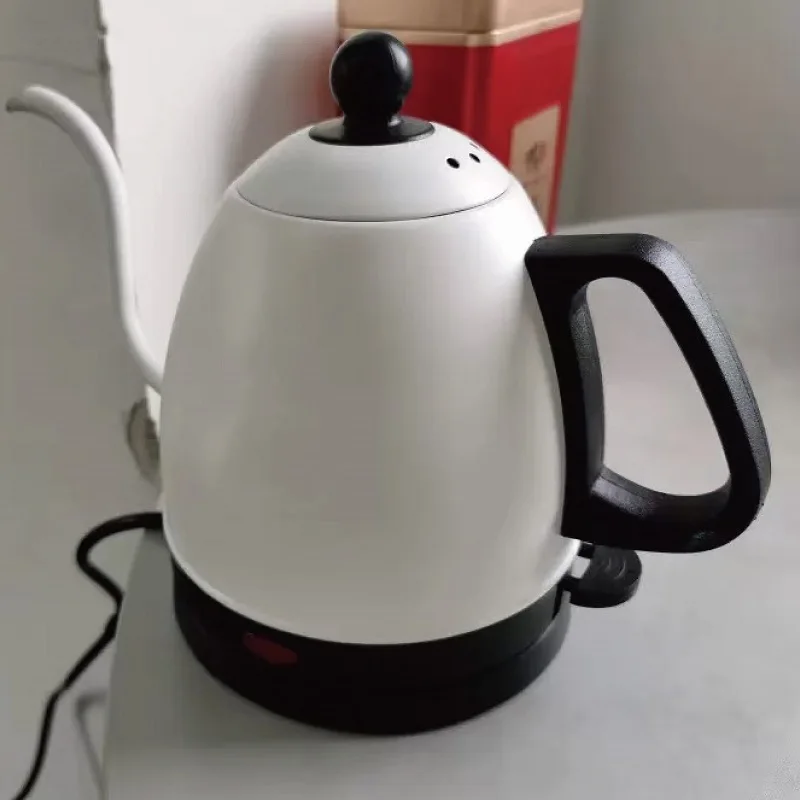 

Electric Kettle Household Gooseneck Hand Drip Coffee Pot 304 Stainless Steel Tea Kettle 1000W Fast Kettle Auto Shutdown