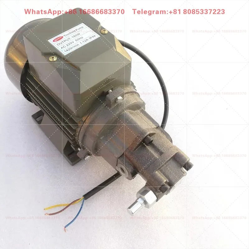 WYPP Taiwan cycloid pump top-12a triangular lubricating oil pump head, electric oil gear oil pump 380V direct sales