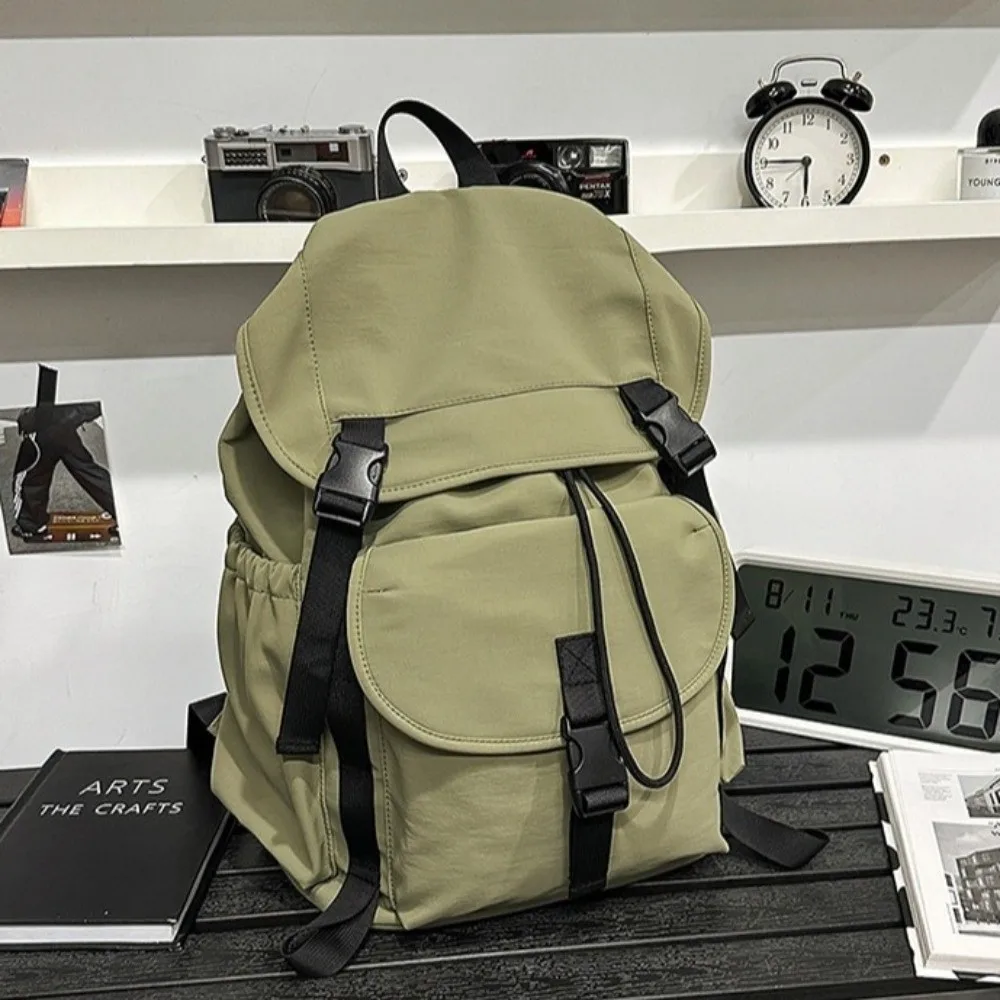 مقاوم للماء في الهواء الطلق على ظهره عارضة نمط الأشرطة قابل للتعديل التخييم على ظهره النايلون متعددة الوظائف حقيبة السفر الرياضة