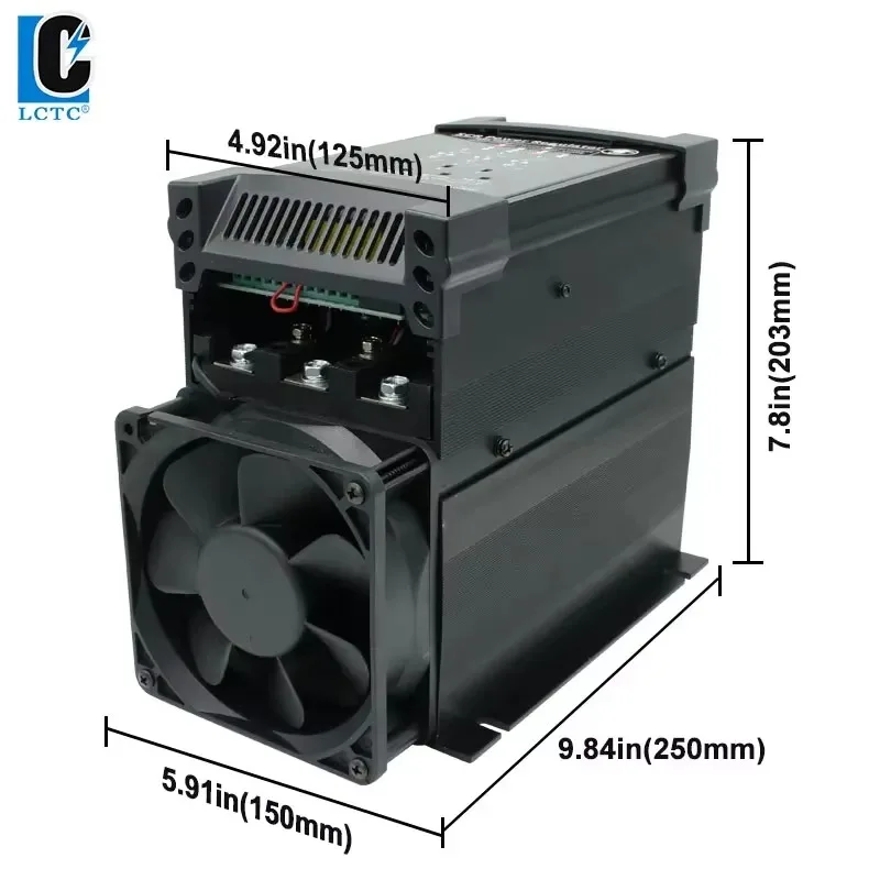 3-фазный 380 В переменного тока, 30 А, регулятор напряжения SCR, 4-20 мА, 0-10 В, 1-5 В