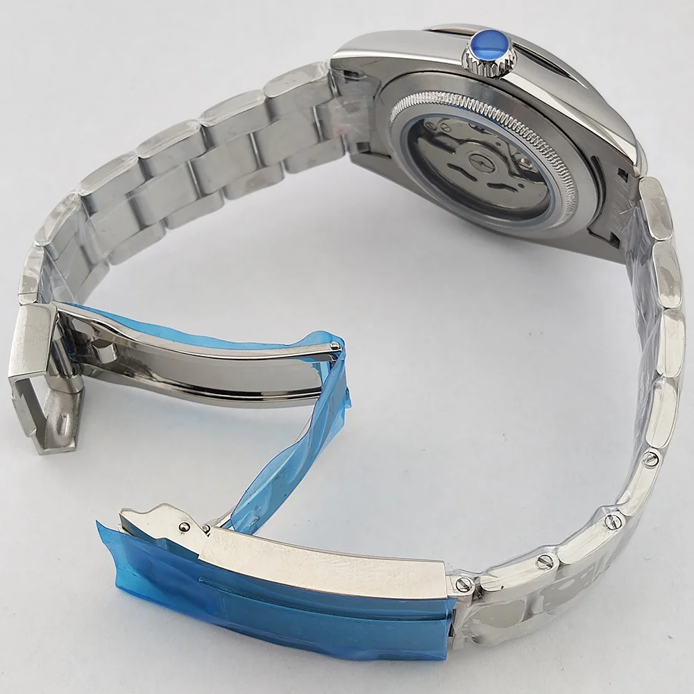 NH Watch35 Bubble 36MM/39MM relógio mecânico automático feminino/masculino35 NH safira aço inoxidável 10Bar Relogio masculino