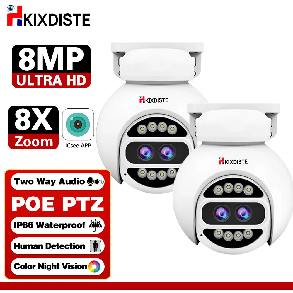 poe-ptz-camera-dual-lens-8mp-8x-hybrid-zoom-humanoid-ptz-control-colorful-night-vision-for-security-surveillance-kit-xmeye-icsee