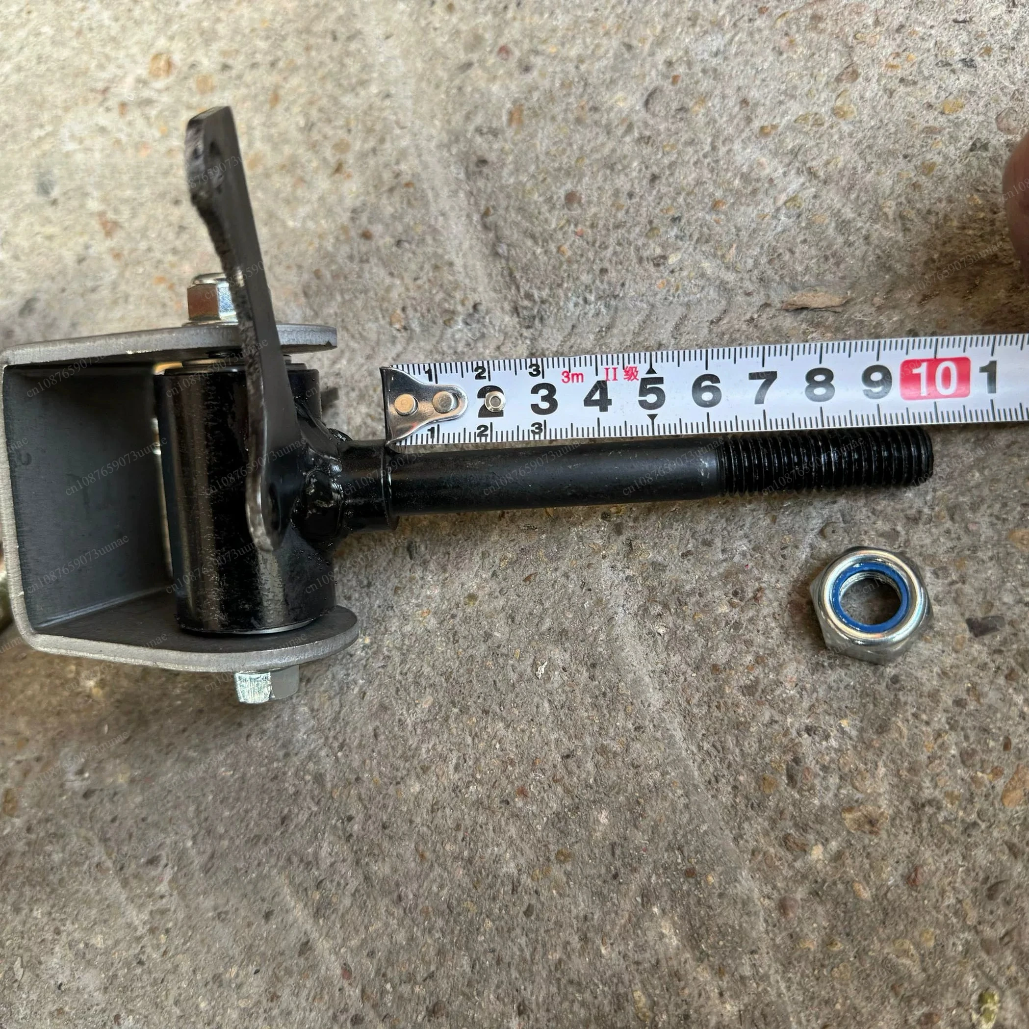 

Self-made four-wheel electric motorcycle accessories aluminum steering machine steering machine tie rod ball head claw shaft12MM