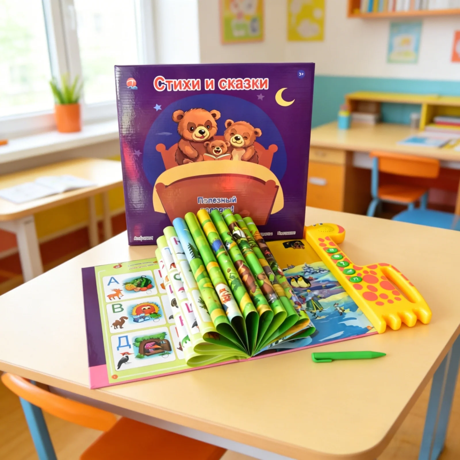 子供の就学前電子ブックロシア語アルファベット赤ちゃん学習おも - Learning Tablet Kids のレビューと価格