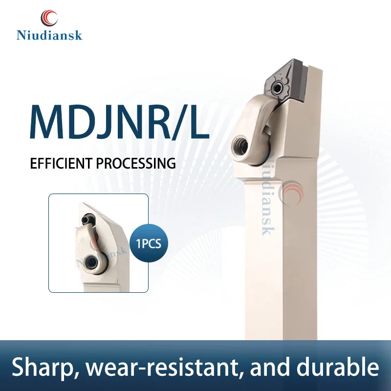 External Turning Tool Holder MDJNL/R1616H11 MDJNL/R2020K11 MDJNL/R2020K15 Numerical Control Lathe White Tool Holder Cutting Tool