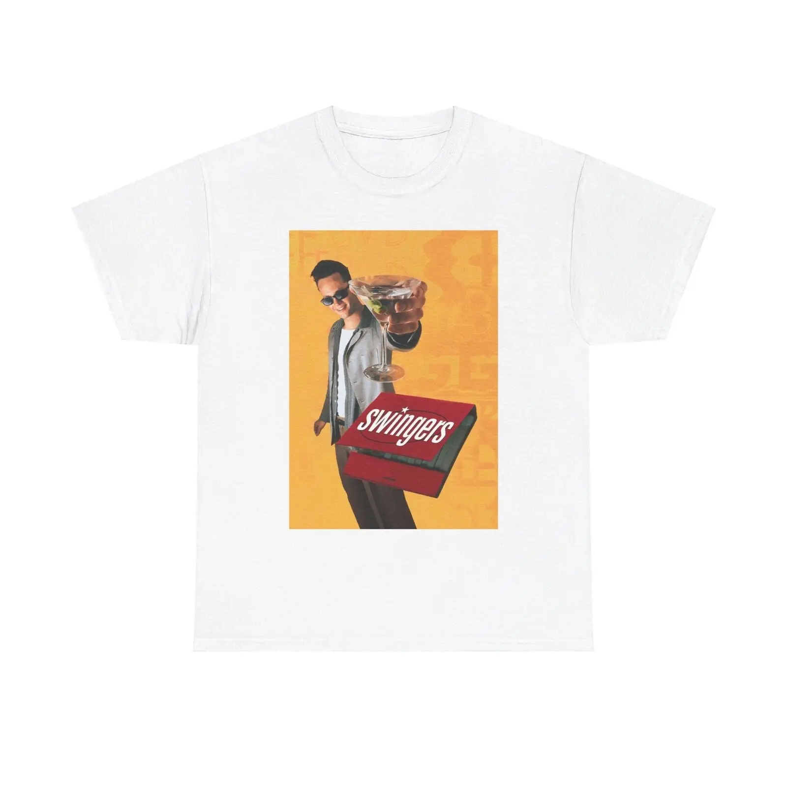 Swingers Poster T Shirt Vintage 90s Movie Retro Unisex Heavy Cotton Tee