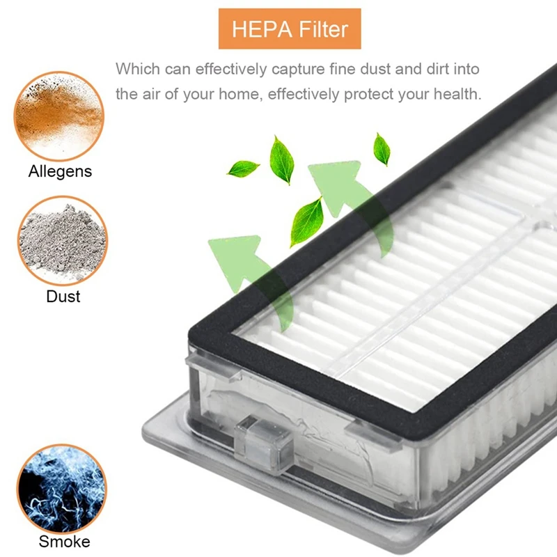 Substituição da escova lateral principal, Filtro Hepa para Xiaomi, Acessórios Robô Aspirador, Mijia, Dreame D9, L10, L10 Pro, Promoção