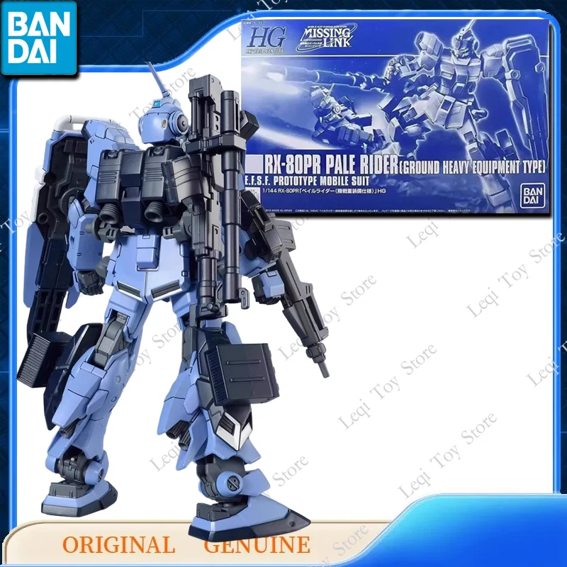 Bandai Original HG GUNDAM RX-80RR PALE RIDER SPACE GROUND HEAVYA TYP ction Anime Figuren Spielzeug Kinder Geschenk Montage Modell Ornamente