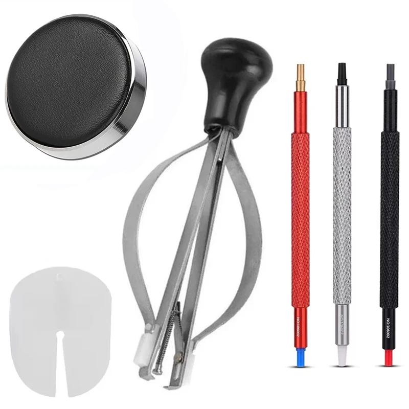 مشاهدة الأيدي مزيل ساعة الضغط الإبر المنتقى مجتذب المناسب أداة إزالة الصواميل الساعاتي اكسسوارات عدة أدوات إصلاح الساعات