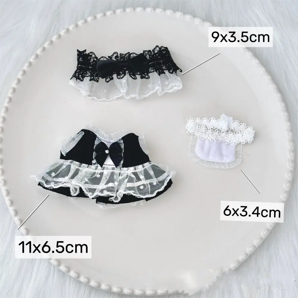 Accessories Doll Lovely Clothes Cute 10 Styles Plush Dolls Clothes with Headband Decoration Fashion Dresses Skirt