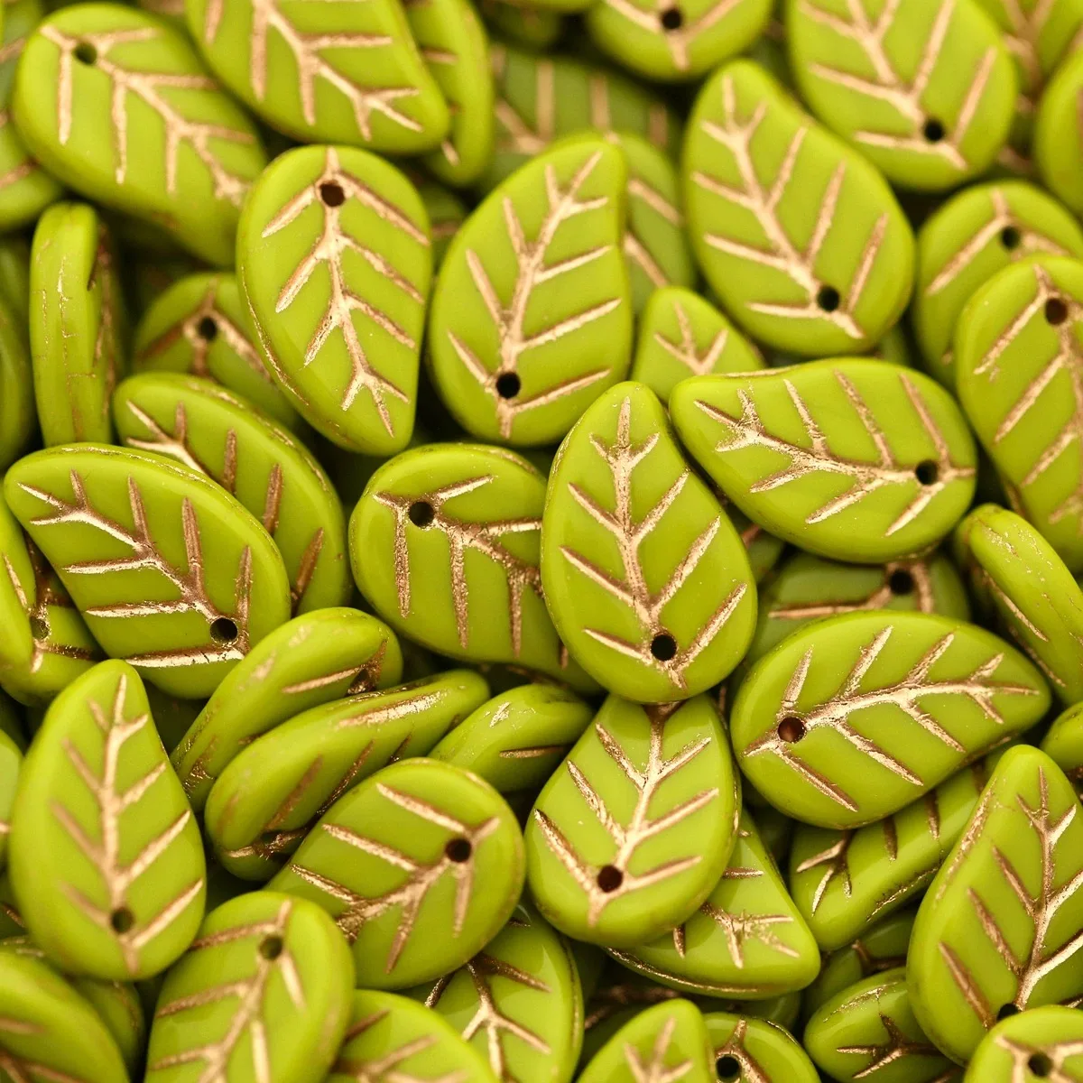 

40pcs 14*9mm （Multiple colors) handmade beadeds bracelet necklace earrings loose jewelry DIY semi-finished production