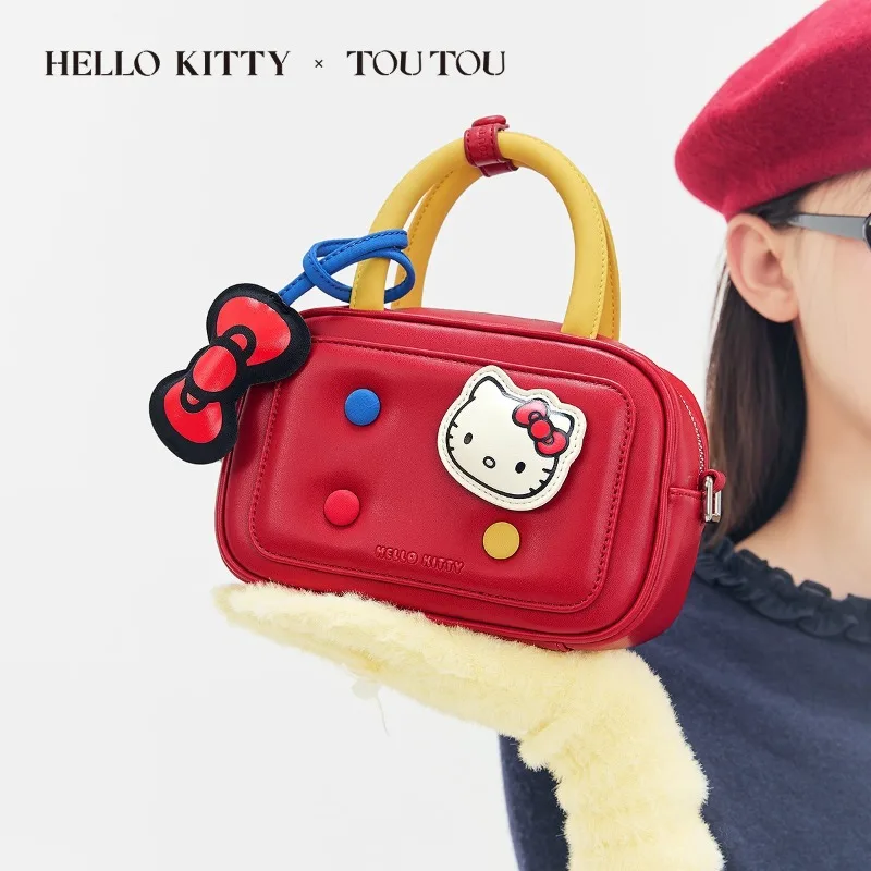 

HelloKitty animation peripheral fashion backpack handbag cartoon Sanrio fashion shoulder crossbody women's bag