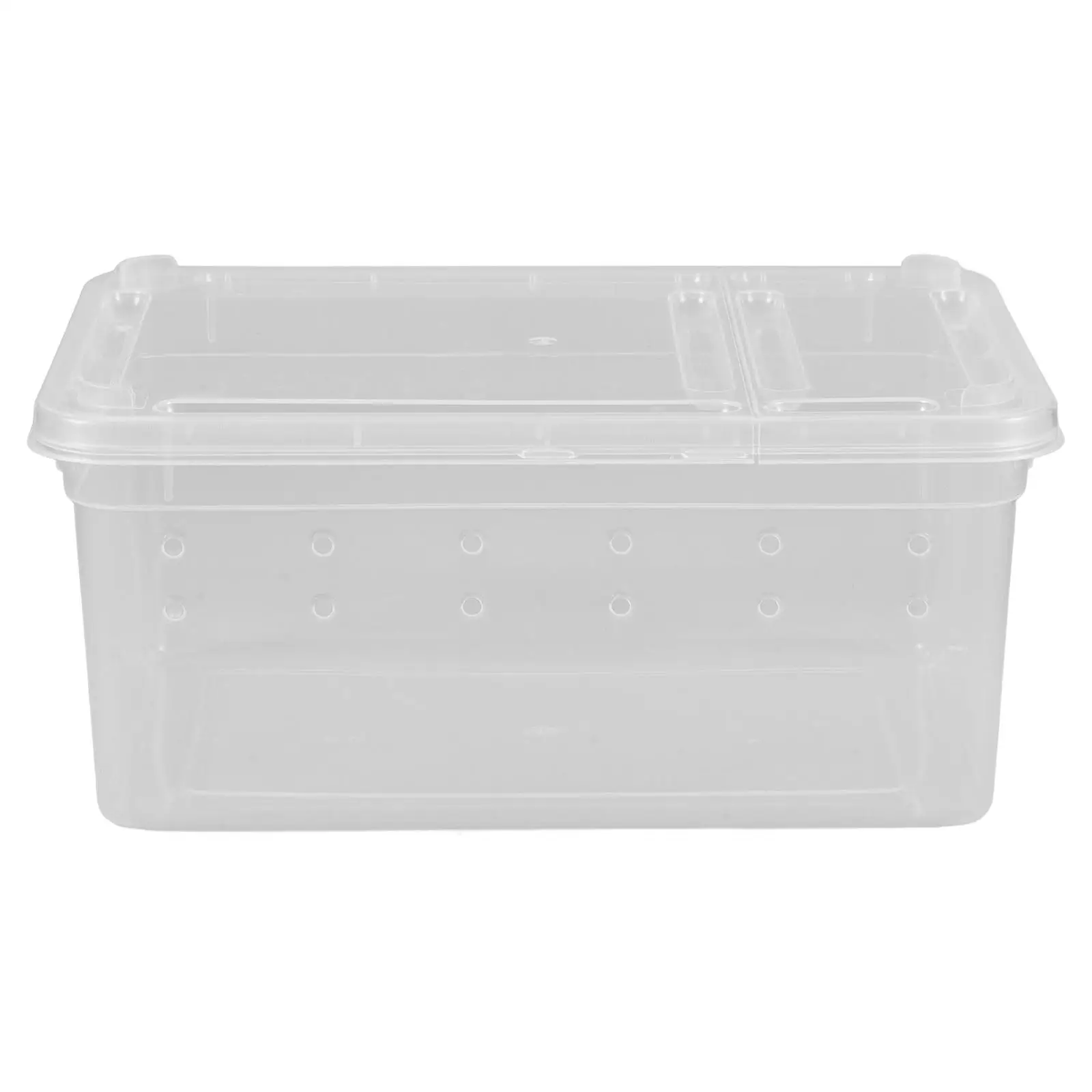 

Portable Reptile Feeding Compact Acrylic Terrarium Spider Container Breeding Box Small Reptile Box Pet Supplies