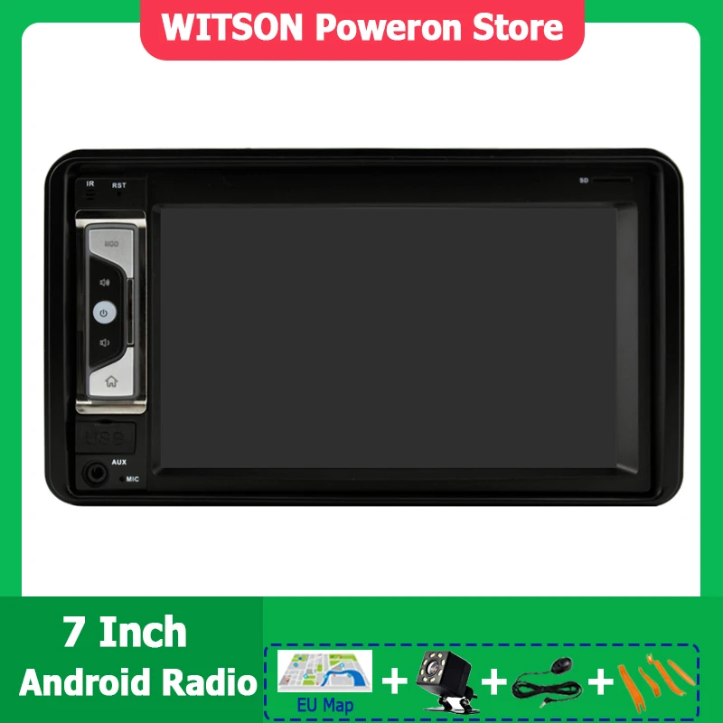 WITSON Car Stereo Android Auto CarPlay Multimedia WIFI Bluetooth GPS For Suzuki Grand Vitara 2005-2012 Fit Jimny 2007-2012