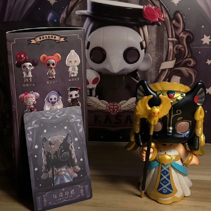 كاسا أنا لست الشرير سلسلة صندوق أعمى ألعاب من الكلوريد متعدد الفينيل رواية عمل الشكل مفاجأة صندوق غامض أنيمي الشكل جمع نموذج الدمى هدية