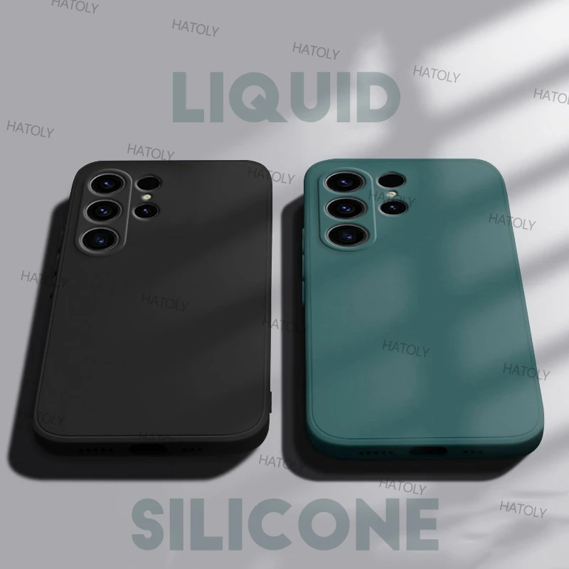 حافظة لهاتف سامسونج جالاكسي S26 الترا لهاتف سامسونج جالاكسي S26 برو S26 إيدج S26 الترا غطاء أصلي من مادة البولي يوريثان الحراري المقاوم للصدمات غطاء سيليكون سائل #2