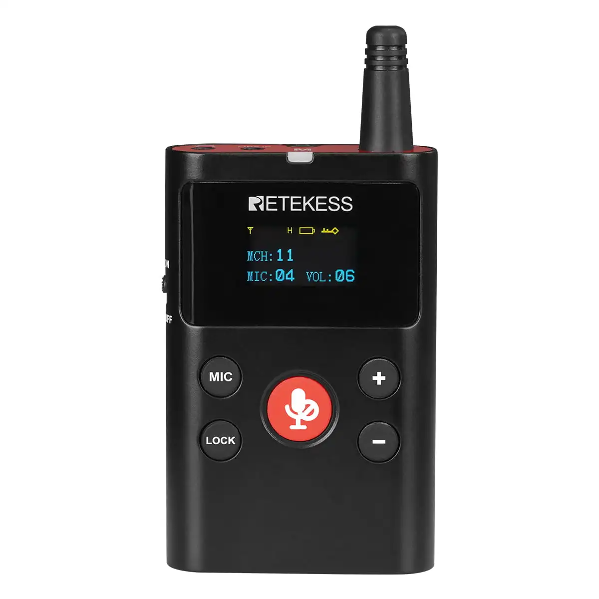 Retekess tt126 drahtloses Zweiwege-Reiseleiter system Sender empfänger für das Konferenz training zur Interpretation von Reit ausflügen – Detail 12
