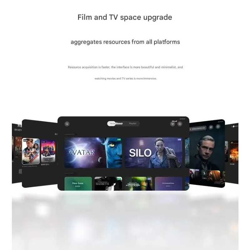 JMGO O2 الجيل الثلاثي ليزر فائق القصير 1080P جهاز عرض صغير مع 750CVIA/MT9667 3GB + 32GB/Bonfire OS 7.0 #5