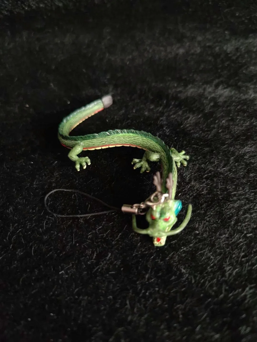 Breloczek Dragon Ball Shenron Figurka Zabawka Około 15 cm Zielone Breloki