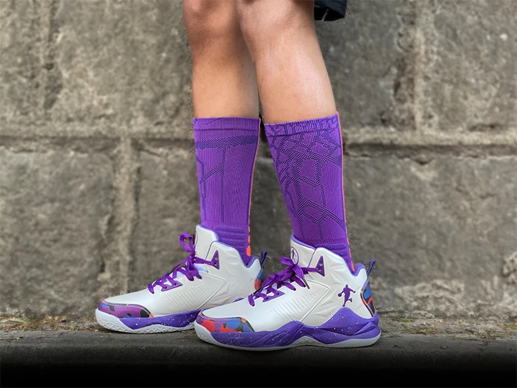 Basketball Socken Professionelle Outdoor Sport Lange Röhre Radfahren Männer Frauen Strümpfe Hohe Handtuch Anti Slip Basketball Socken Pack – Detail 12
