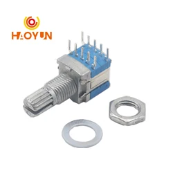 【10-2PCS】RS1010 Plum Shaft 15MM Band Rotary Gear Change Switch 1Pole 2 1Pole 3Position 1Pole 4 1Pole 5 2 Pole 2 Position