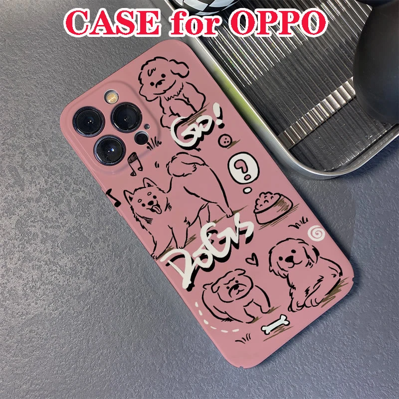 New Hard Case for OPPO Find X5 Pro X3 Lite X2 Neo F23 F21 F21S F19 Pro+ F17 Pro F15 F11 F9 R17 R15 4G 5G Fashion Casing Cover