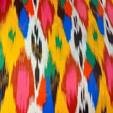 

Fabric Dilireba Same Style Xinjiang Adelaide High-end Fabric Colorful Uyghur Dance Diy Cloth Make Clothing Dress