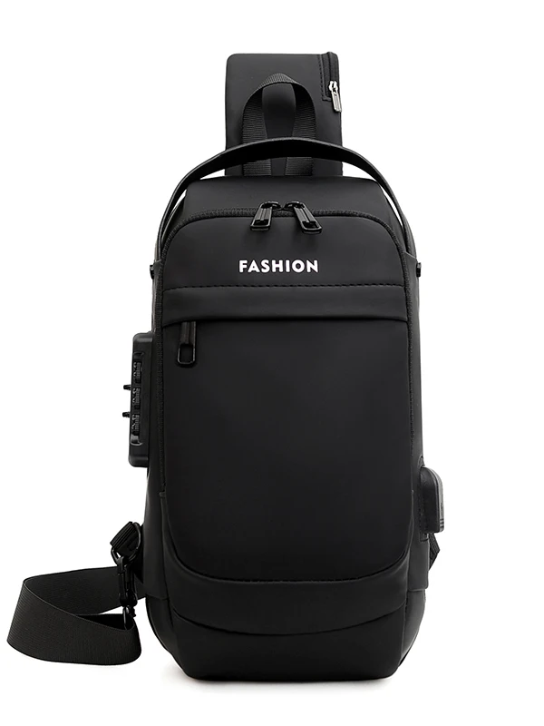 Motorcycle Chest Bag Waterproof Crossbody - alternate angle