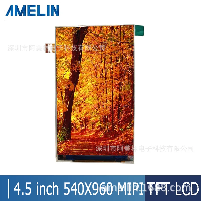 Pantalla LCD TFT de 4,5 pulgadas, resolución de 540*960, tipo IPS, módulo de pantalla LCD con tacto