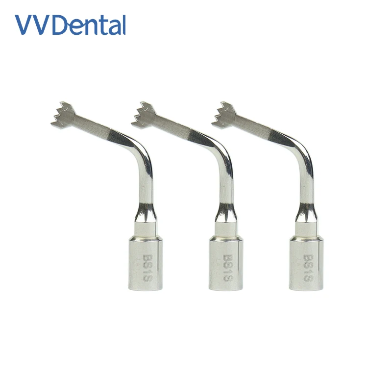 

VV Dental Bone Cutting Knife fit SATELEC/WOODPECKER 4th Generation Handpiece Piezo Surgery Tips Dental Surgery Tools