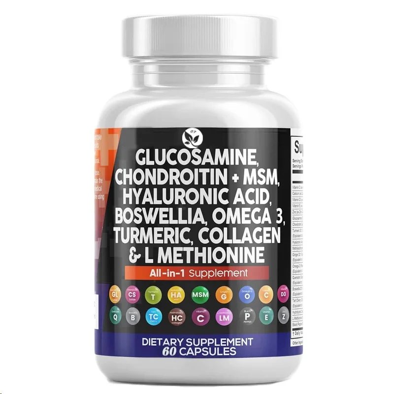 

Глюкозамин, хондроитин Msm, куркума, гиалуроновая кислота, коллагеновая кислота, вишневый сустав, поддерживающая добавка, 3, капсулы для запроса