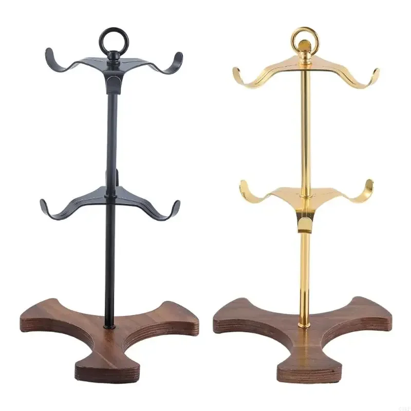 

Modern Countertop Mug Tree Storage Rack For 6 Cups Space Saving Coffee Cup Metal Frame Drinkware Hanger