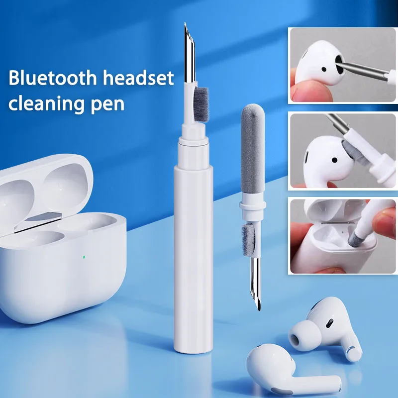 

Bluetooth Earphones Cleaning Tool for Airpods Pro 1 2 3 Durable Earbuds Case Cleaner Kit Clean Brush Pen for Xiaomi Airdots 3Pro