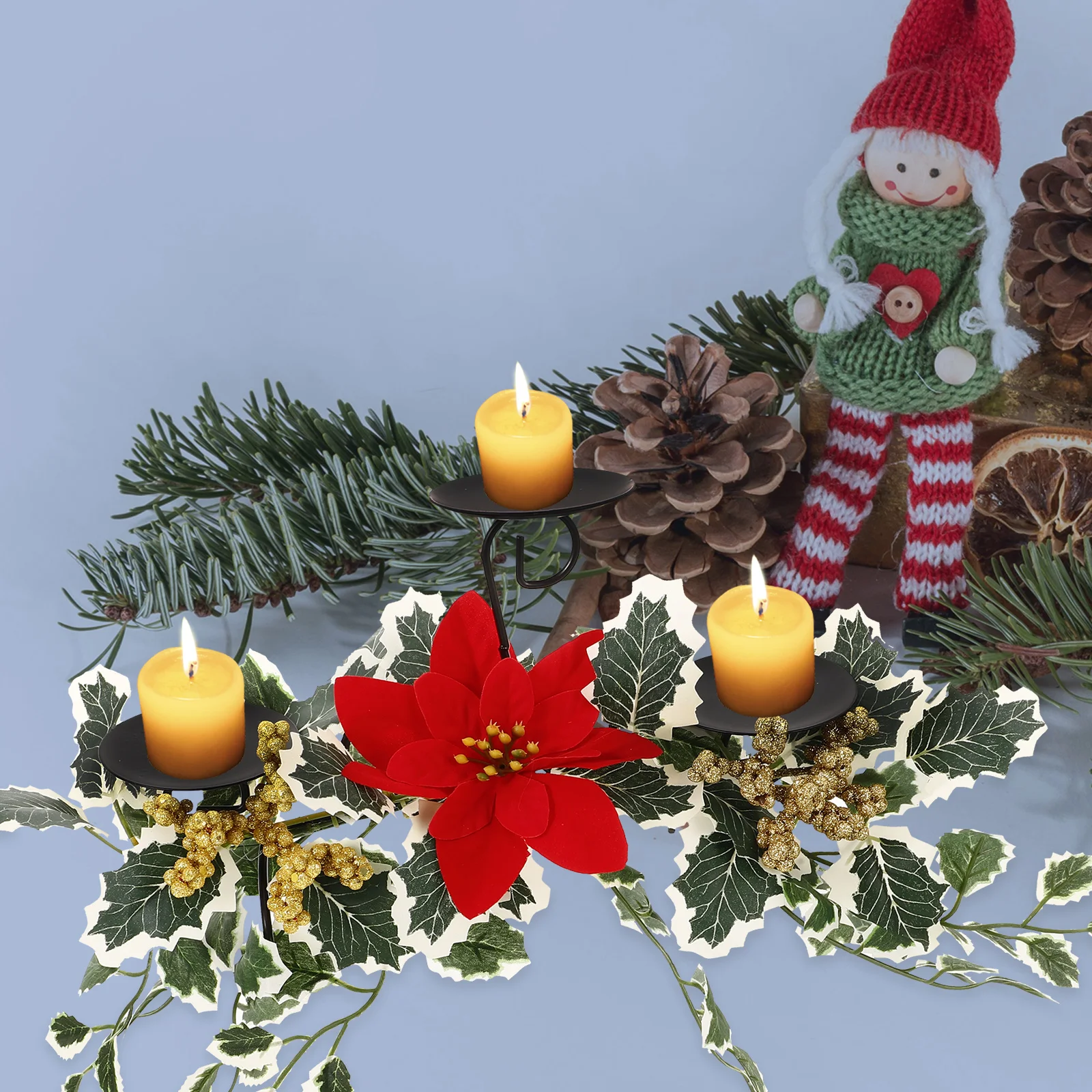 

Holder Wedding Decoration Decor Vintage Iron Tabletop Stand For Home Wedding Party Desktop Decoration