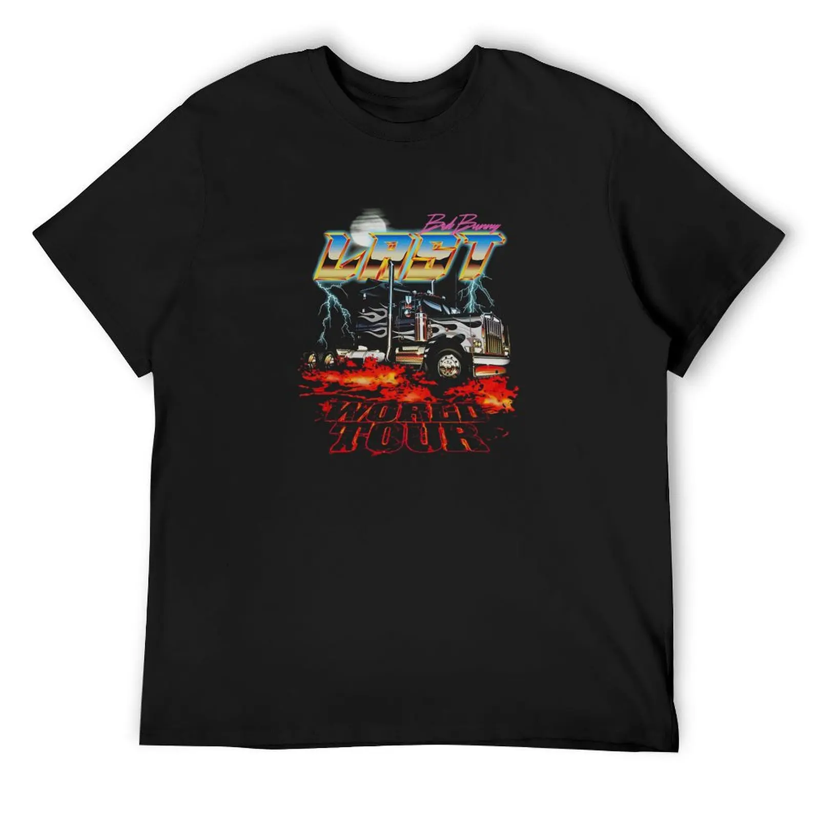 

BAD BUNNY THE LAST TOUR IN THE WORLD T-Shirt anime stuff funny gifts man clothes T-shirt men