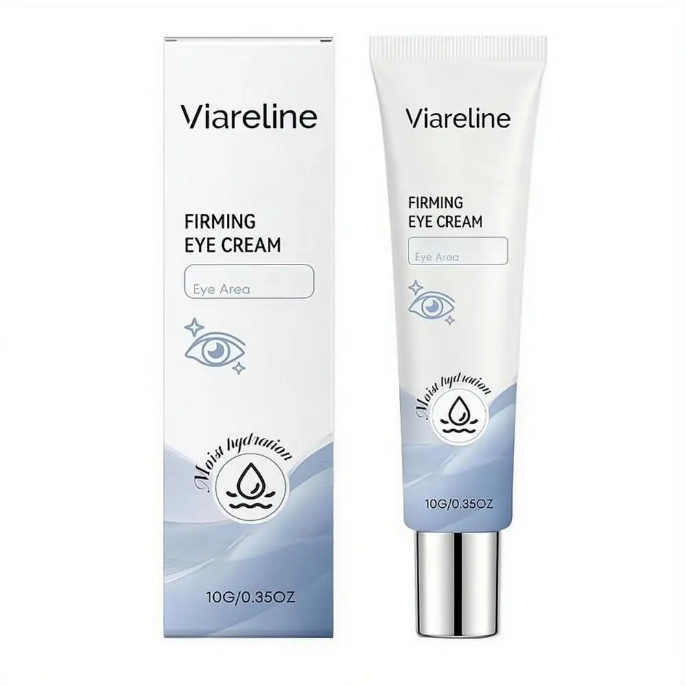 Firming Eye Cream Moist Hydration VIARELINEEye Area Cream Lifting Moisturizing Brightening Under Eye Skin Care Cosmetics 10g