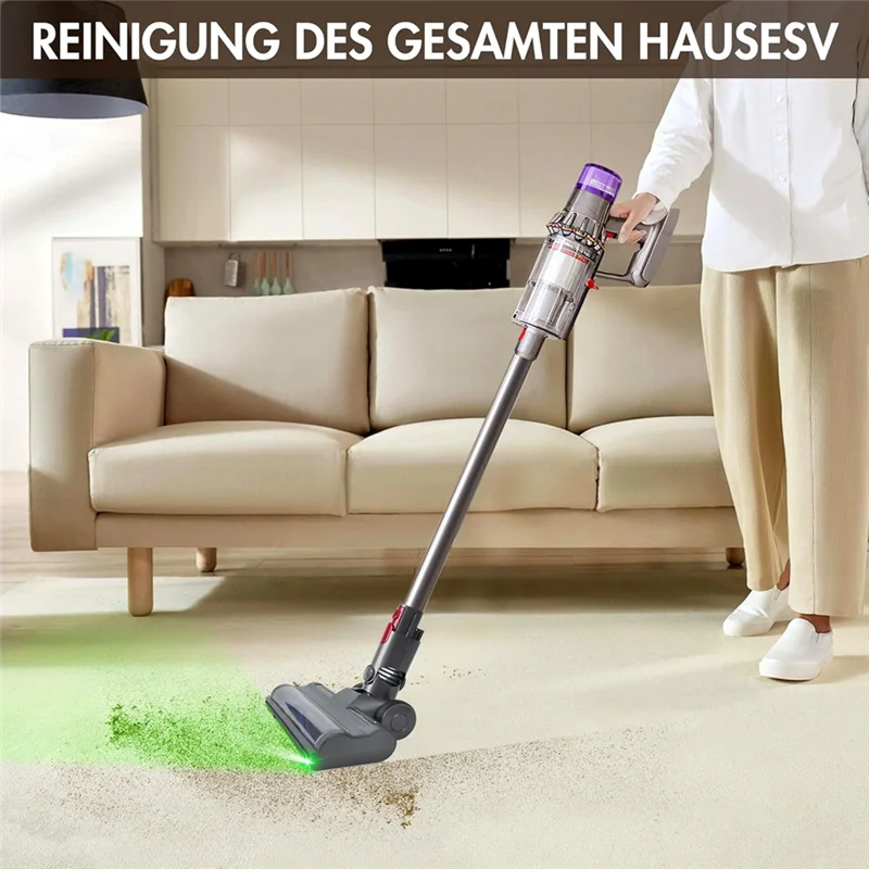 

X11A Floor Brush For Dyson V8 V11 V15 V10 V7 Electric Floor Brush With LED Lights Replacement Brush Cleaner Head