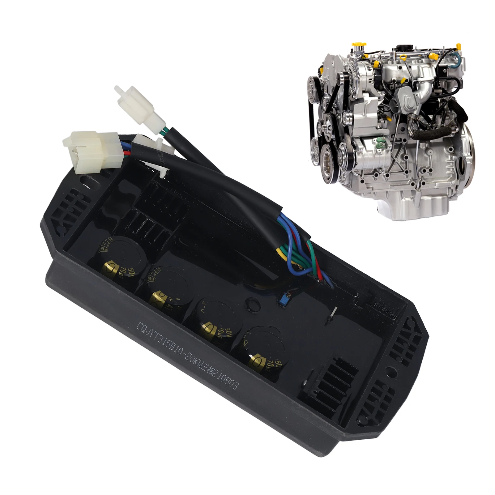 

Generator Automatic Voltage Regulator Easy Installation Multi Protection Precise Brushed Generator Stabilizer AVR Board 220V