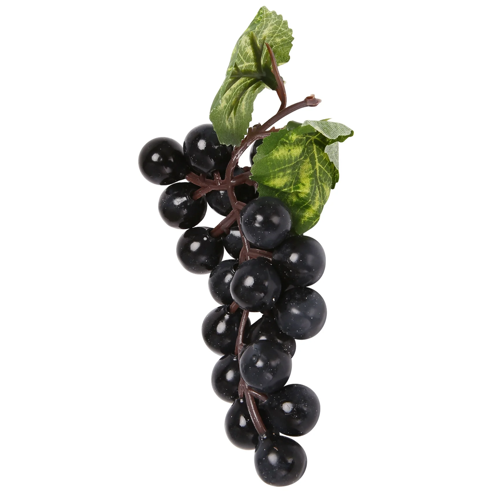 10 cachorros de uvas negras artificiales, fruta falsa, hogar, cocina, fiesta, decoración de boda, fotografía