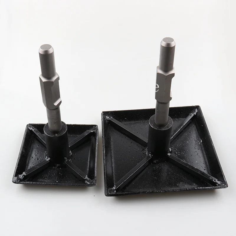 Electric pickaxe ramming soil plate flatbed foundation  impact  hammer smashing ground plate vibrating plate earth wall