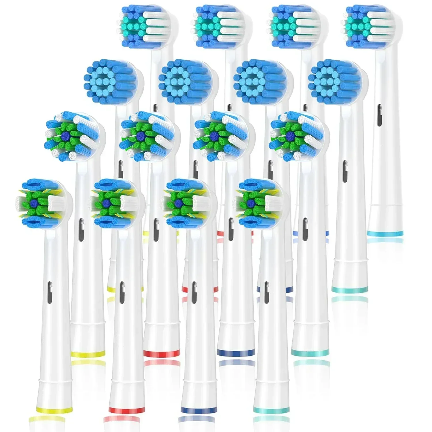 

Сменная головка для зубной щетки Oral B por1000/1500/3757/7000/8000/9000, 16 шт.