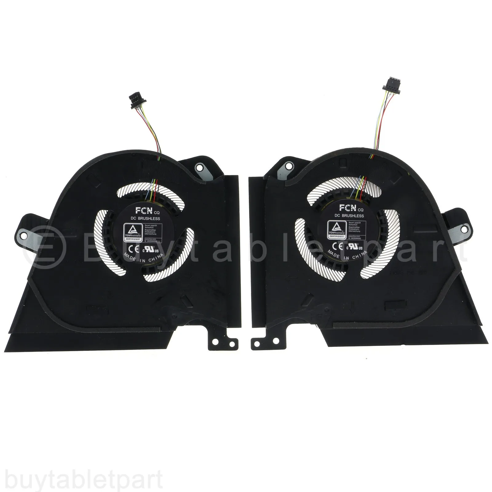 Imagem -03 - Ventilador Portátil para Asus Rog Duo 15 se Gx551 Gx551qs Gx551qm Ga551qs Ventilador de Gpu Cpu Novo